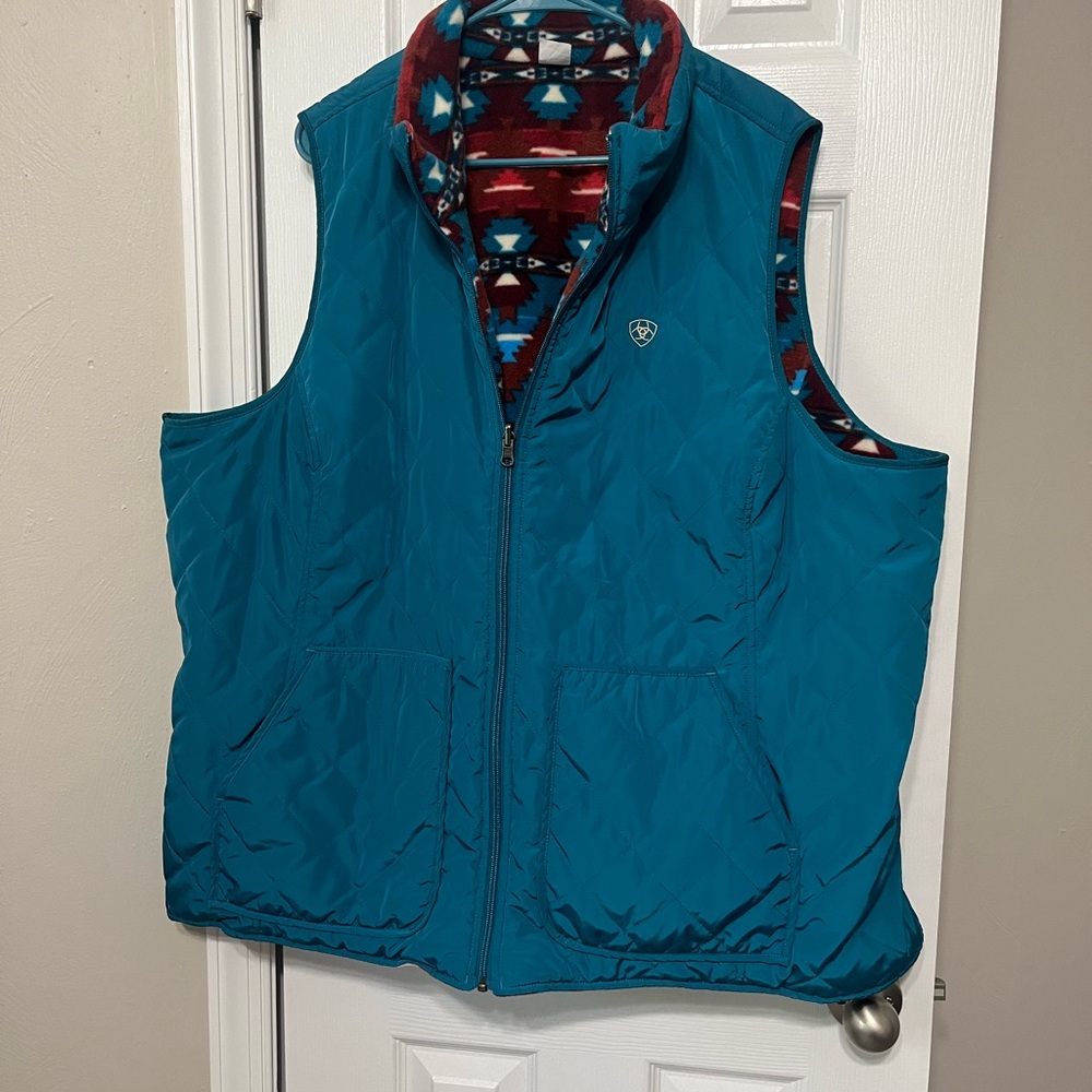 Ariat Dillon Reversible Fleece Vest